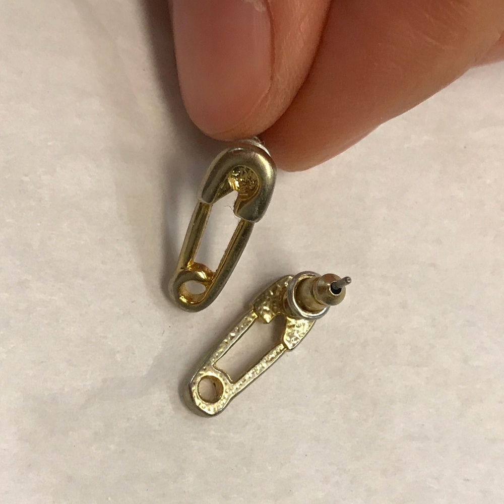 Paper Pin Earrings